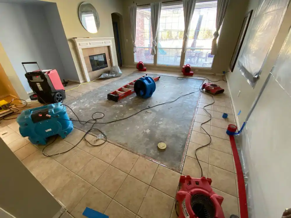 water damage restoration service Aguila